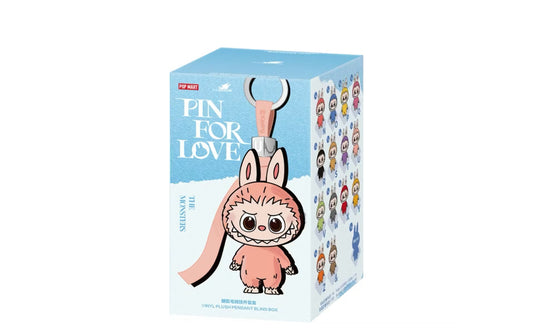 Pop Mart Labubu The Monsters Pin for Love Series Vinyl Plush Pendant (N-Z)
Single Blind Box