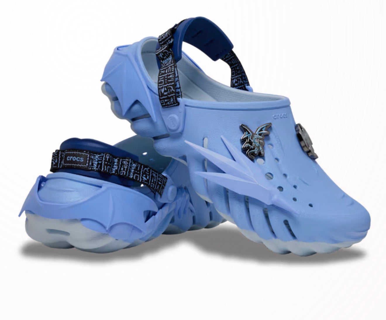 Crocs x Yu-Gi-Oh Blue Eyes White Dragon