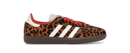 Adidas Samba Red Leopard