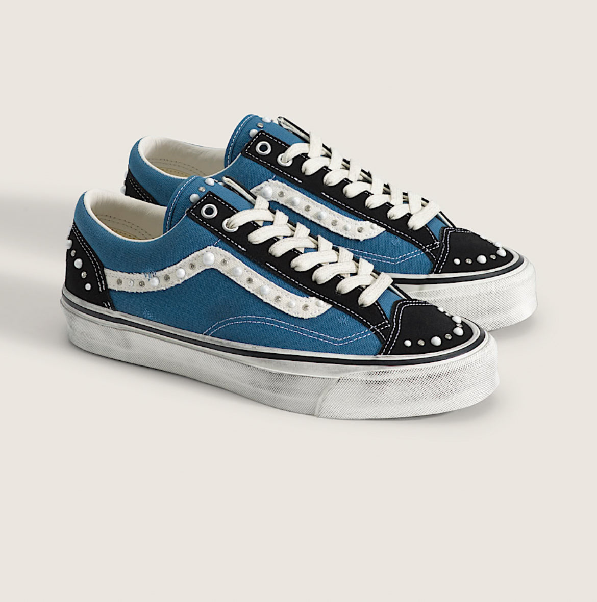 Vans LX Old Skool 36 Pearlized Pack Black Blue Mens & Women’s