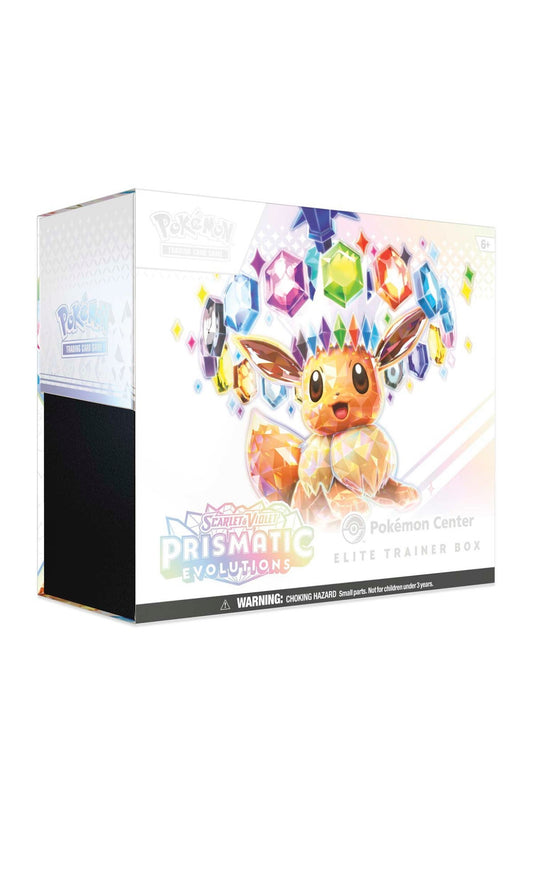Pokemon Center Prismatic Evolutions Elite Trainer Box ETB