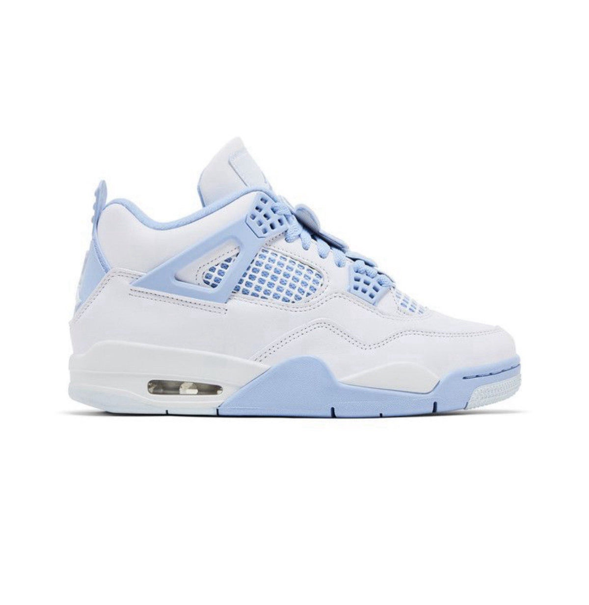 Nike Air Jordan 4 Retro Aluminum Forget Me Not Men,Women & Kids