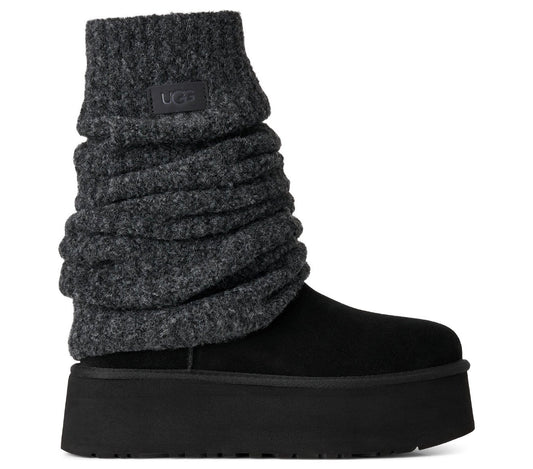 UGG Classic Mini Dippers Boots Black