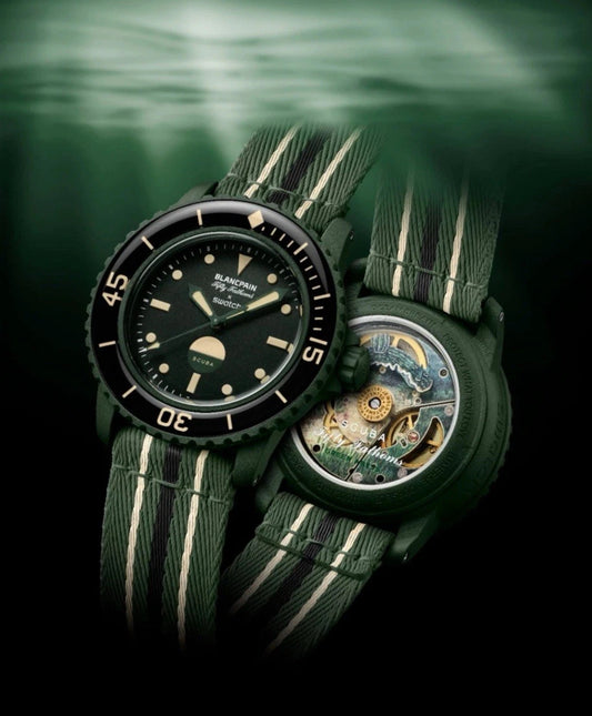 Blancpain Swatch Scuba Fifty Fathoms Green Abyss