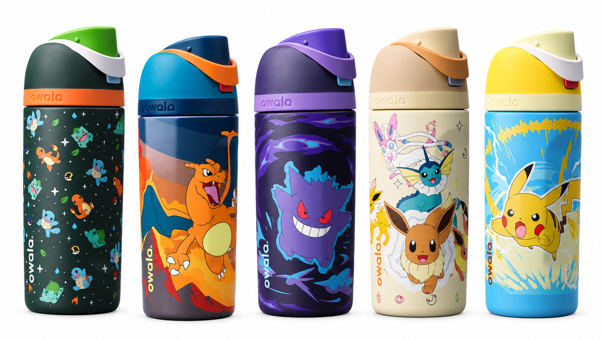 Pokemon x Owala Full Set of 5