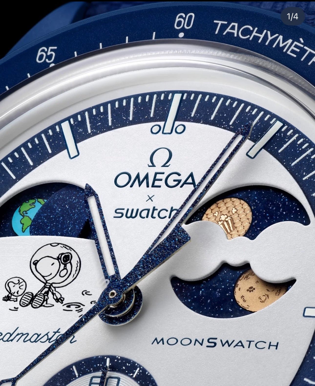 Swatch X Omega Moon swatch Mission To Earth phase Moonshine Snoopy  Harvest Moon