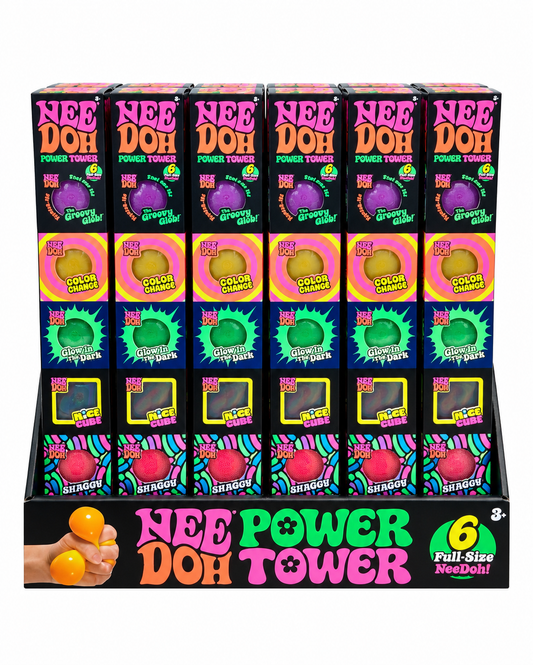 NeeDoh Power Tower Set of 20 With Display