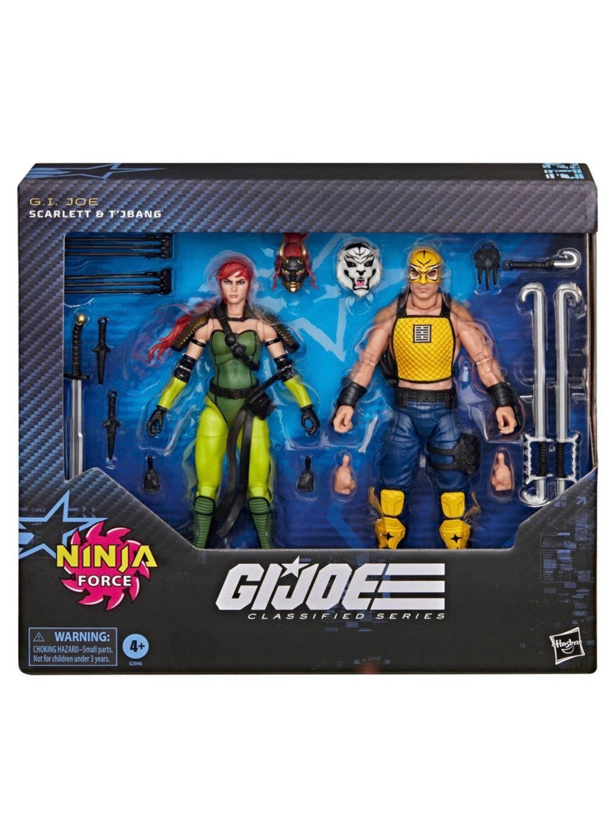 GI Joe Classified Series #212 Ninja Force Scarlett & TJ BANG