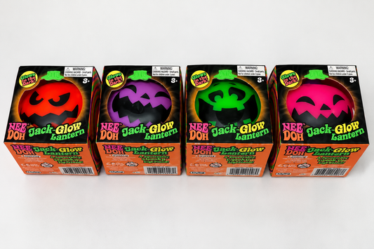 NeeDoh Jack Glow Latern Squishy (Random color & Face Expression)