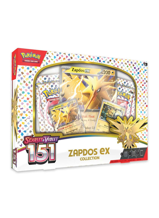 Pokemon 151 Zapdos Ex Collection