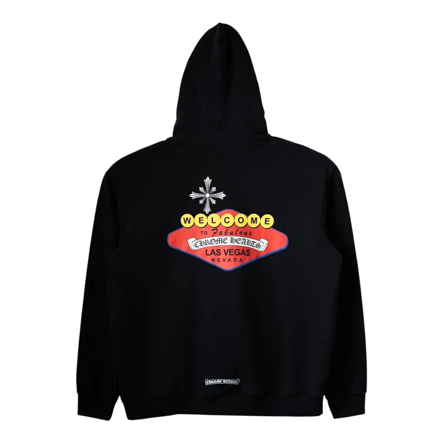Chrome Heart Welcome To Las Vegas Logo Hooded Sweatshirt